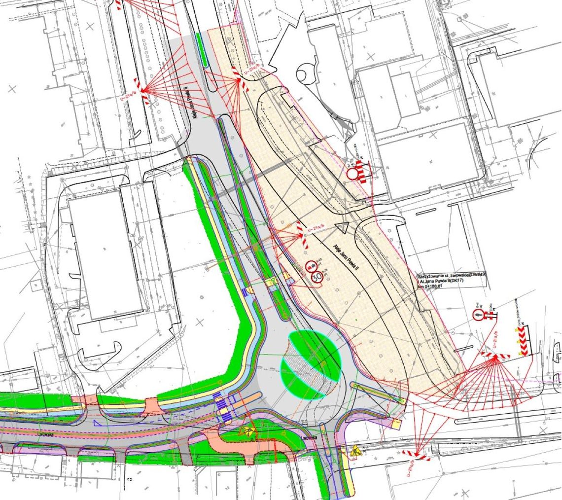 Przebudowa ul. Lwowskiej w Zamościu