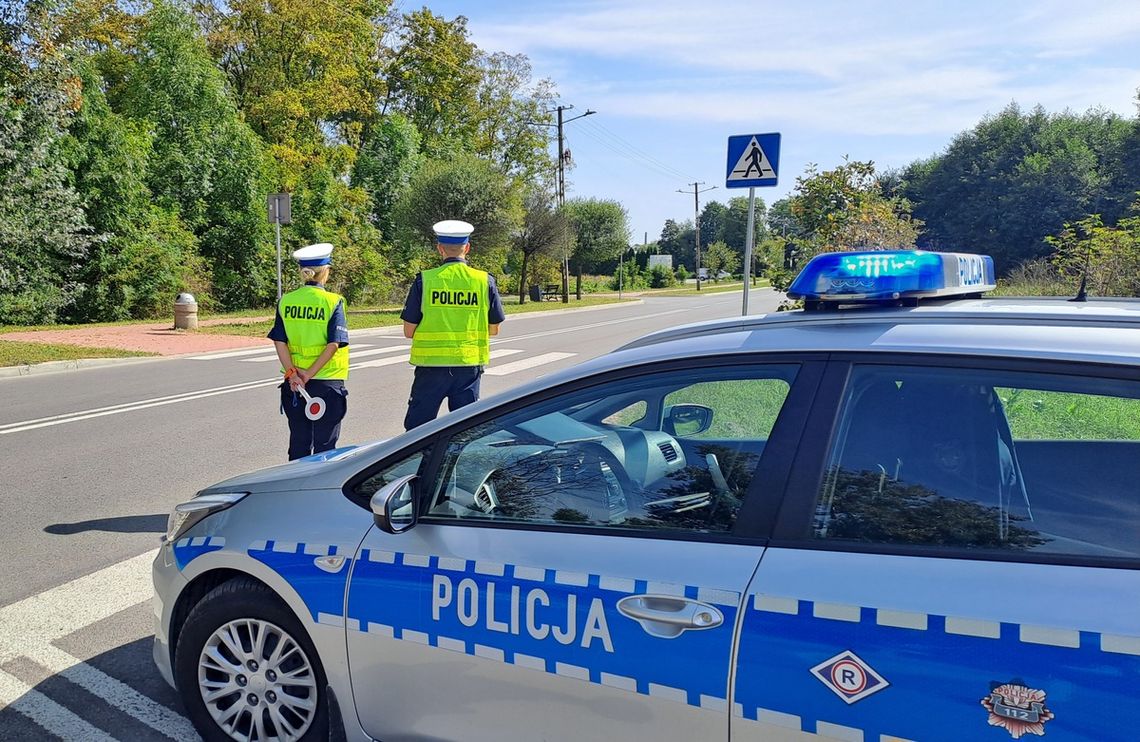 Działania „NURD" na drogach powiatu zamojskiego prowadzono 19 września.