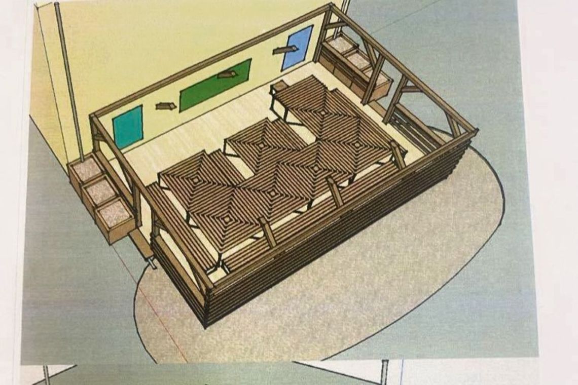 Tak ma wyglądać ekologiczna altana przy SP nr 7 w Zamościu.