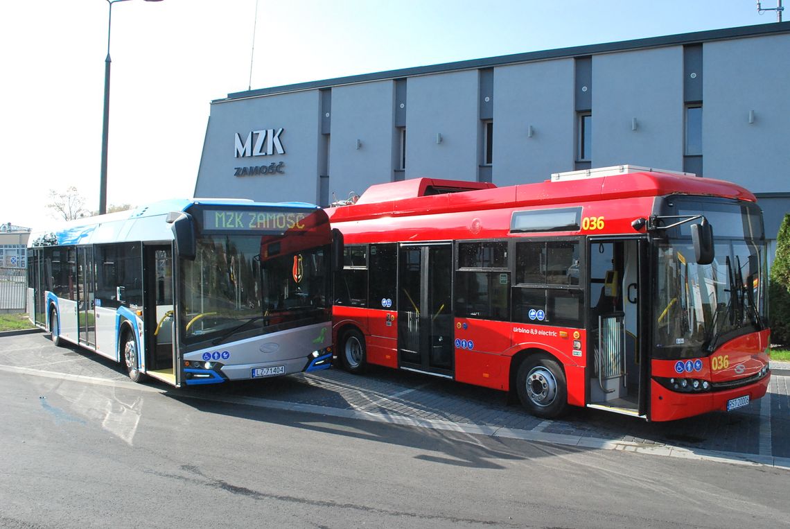 Zamość: Solaris dla mieszkańców i autobus mistrzostw Europy przyjechały do miasta