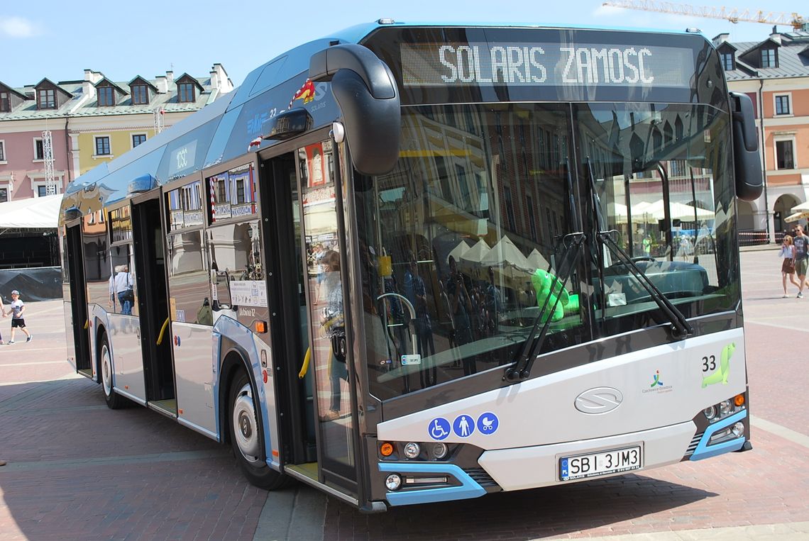 Zamość: Solaris zaprezentował autobus dla mieszkańców miasta (ZDJĘCIA) 