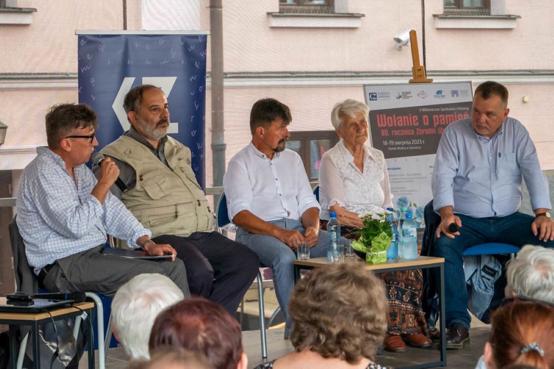 W ub. roku tematem „Bibliotecznych spotkań z historią” była 80. rocznica zbrodni wołyńskiej.