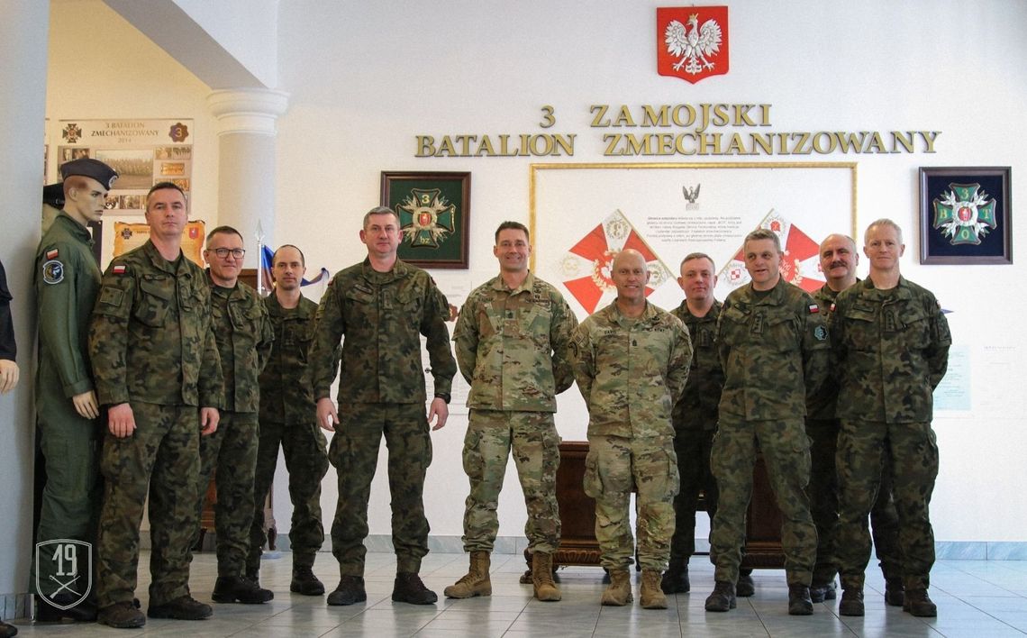 Zamość: Spotkanie podoficerów polskiej i amerykańskiej armii
