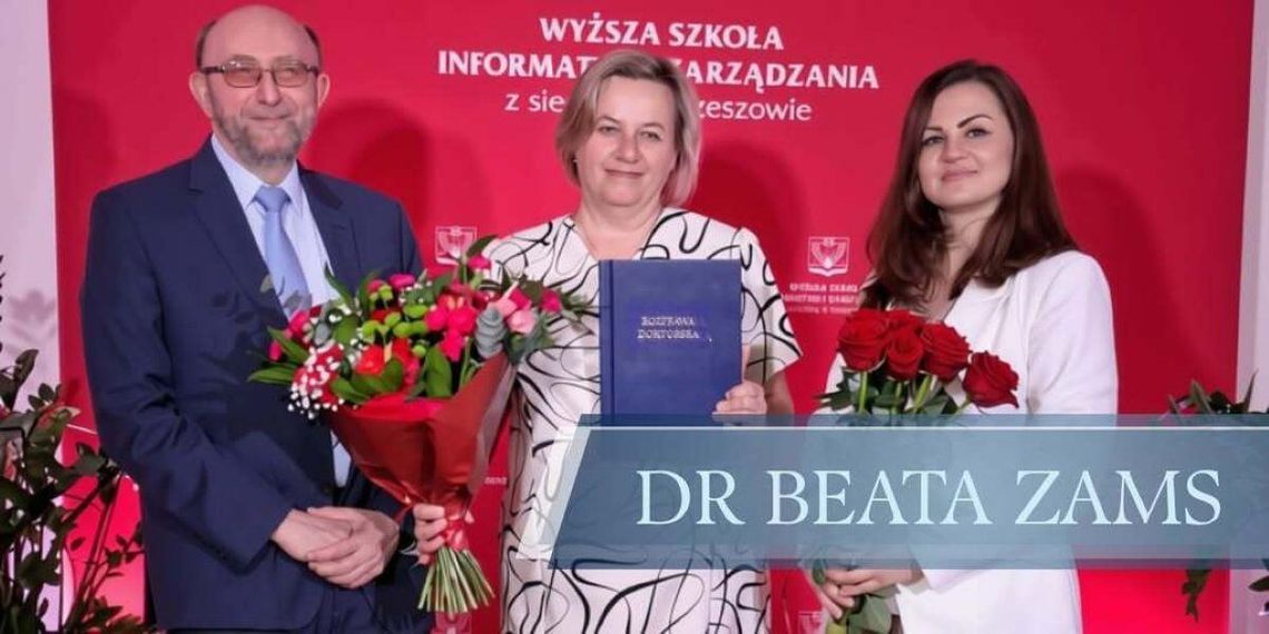 Zamość: Stopień doktorski z wyróżnieniem. Beata Zams badała wpływ COVID-19 na serce Beata Zams badała wpływ COVID-19 na serce.
