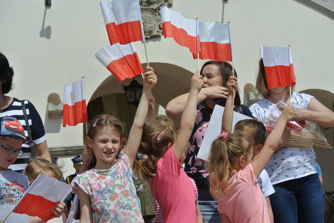 Zamość świętuje Dzień Flagi Rzeczpospolitej Polskiej (ZDJĘCIA, FILM)