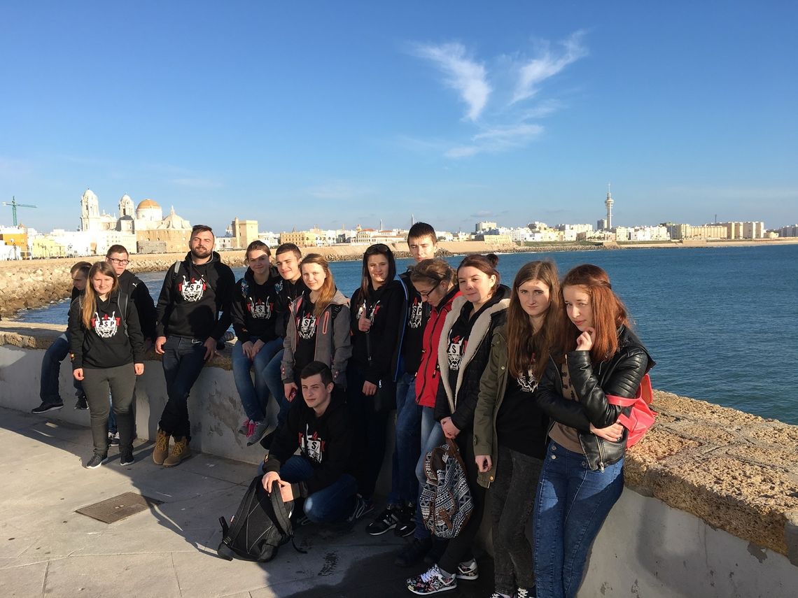 Zamość: Uczniowie ZSP nr 4 spędzili ferie w Hiszpanii