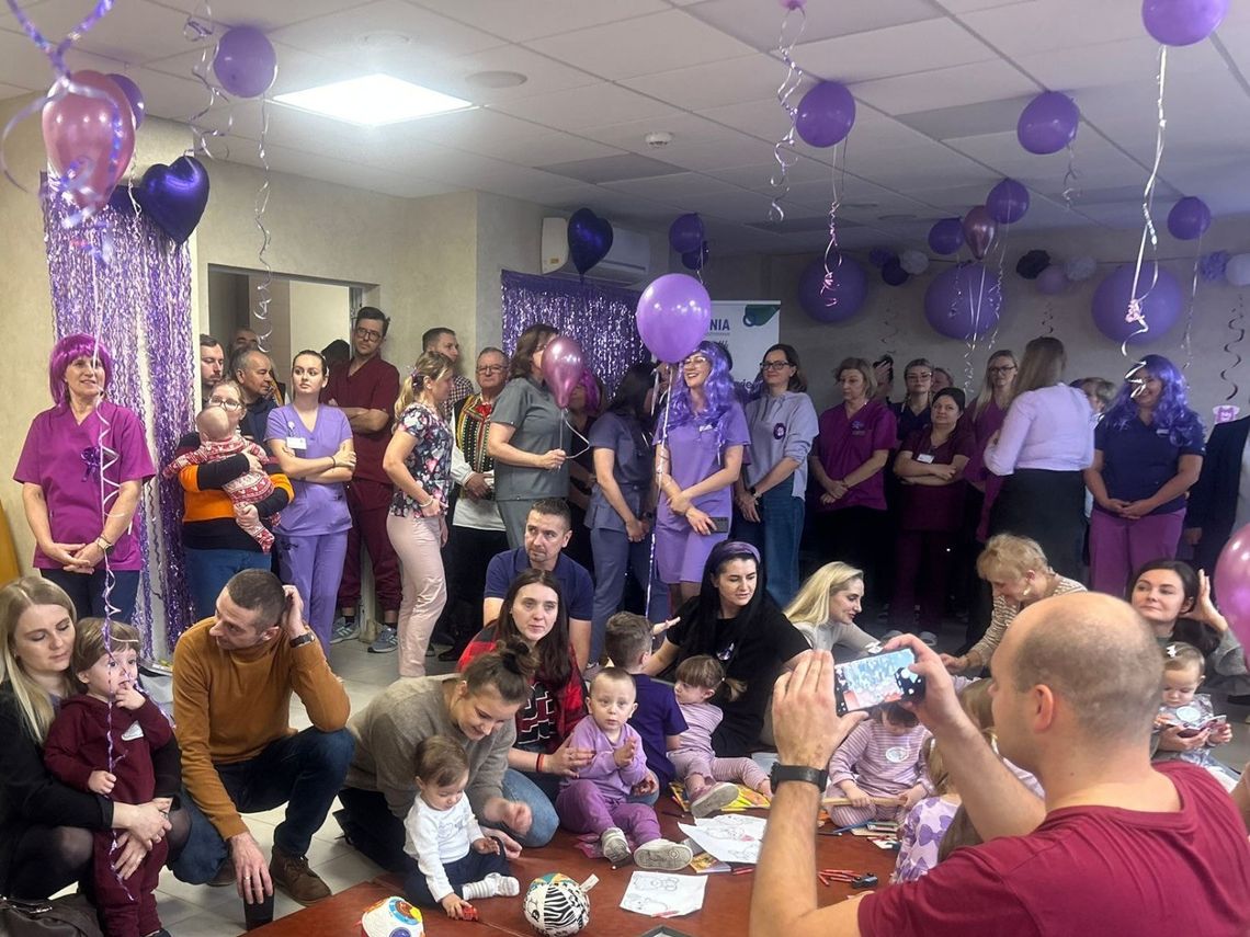 Światowy Dzień Wcześniaka w zamojskim szpitalu „papieskim” świętowano 17 listopada.