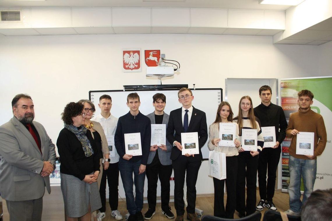 Finał Wojewódzkiego Konkursu Historycznego „Powstanie Zamojskie”.