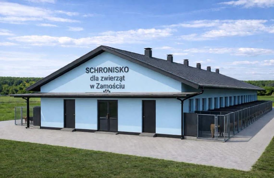 Zamość: Wykonawca wybrany. Nowy pawilon dla psów będzie kosztował ponad 3 mln złotych Tak ma wyglądać nowy pawilon dla psów w schronisku dla bezdomnych zwierząt w Zamościu.