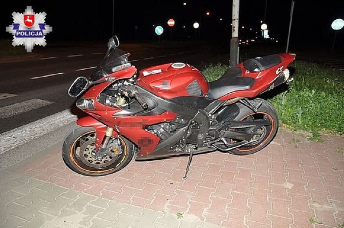 Zamość: Wypadek motocyklisty na ul. Dzieci Zamojszczyzny. 19-latka w szpitalu