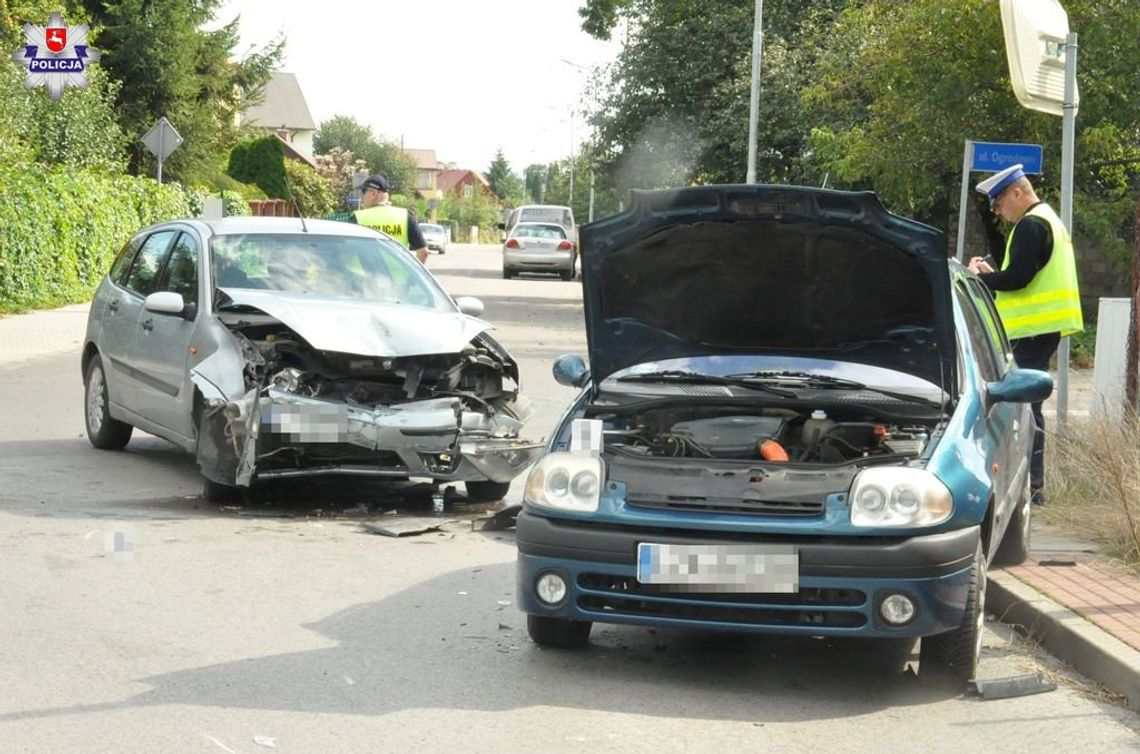 Zamość: Wypadek na skrzyżowaniu Ogrodowej z Waryńskiego. Zawinił 55-latek