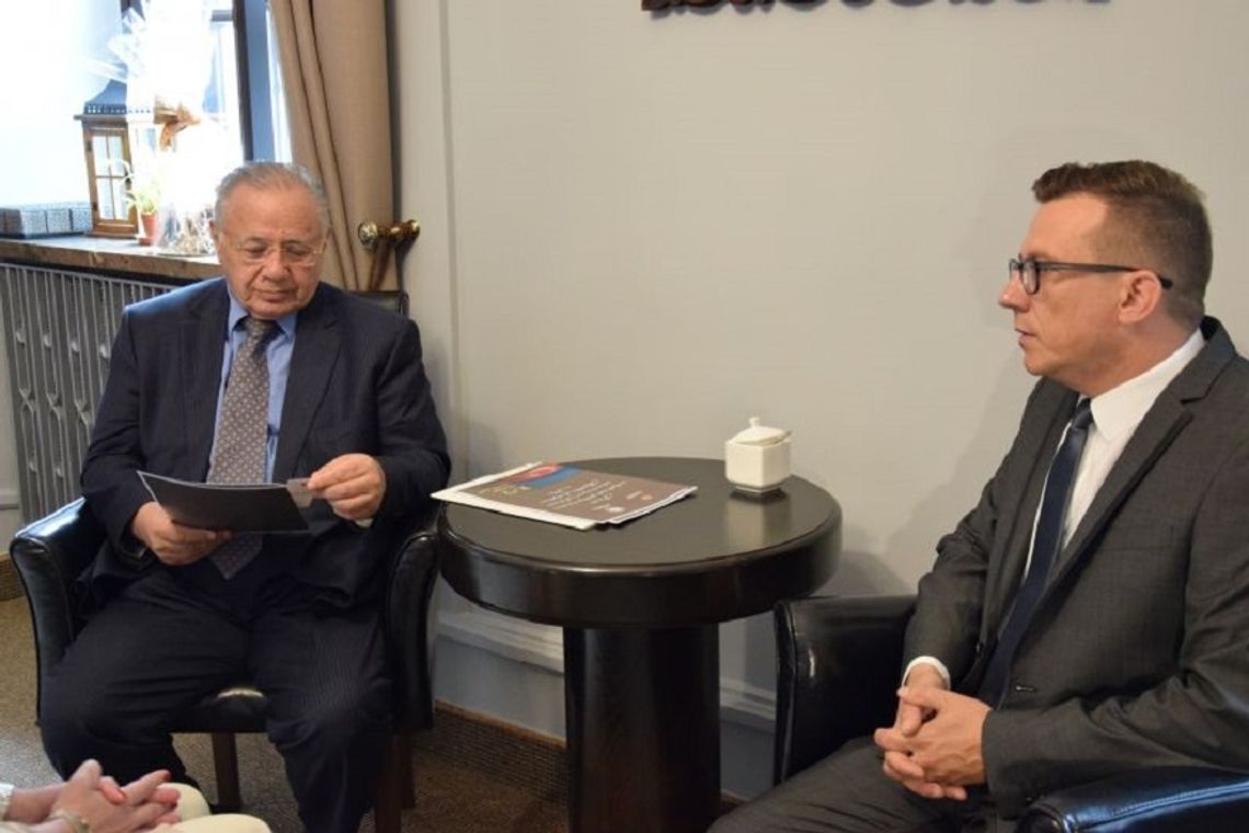 Zamość: Z ambasadorem o Zamoyskim. Będzie pomnik dla Maurycego? Zamość: Z ambasadorem o Zamoyskim. Będzie pomnik dla Maurycego?