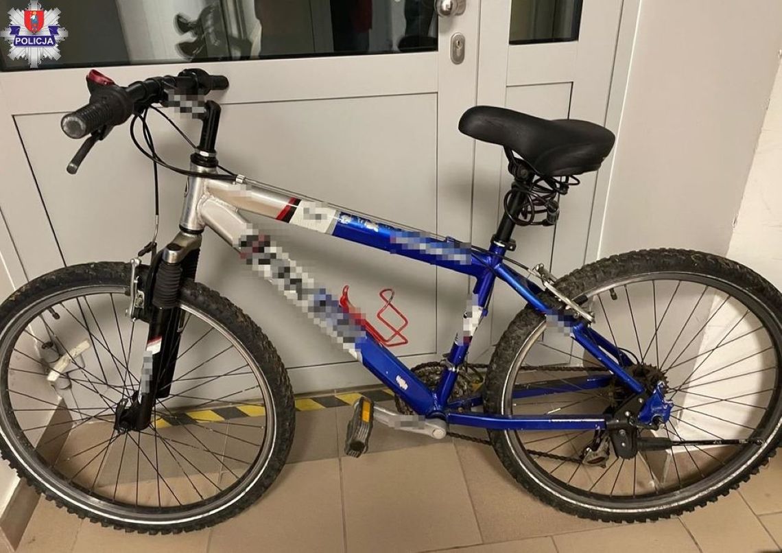 22-latek z Zamościa odpowie za kradzież roweru.