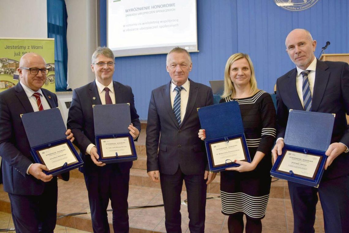 Zakład Ubezpieczeń Społecznych ma już 90 lat. Z tej okazji w Wyższej Szkole Humanistyczno-Ekonomicznej w Zamościu odbyła się jubileuszowa konferencja.