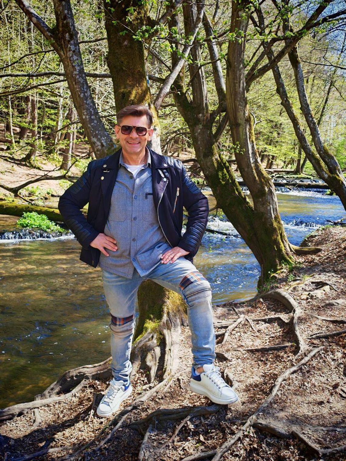 Zenek Martyniuk po koncercie na Jarmarku Susieckim poznawał uroki Roztocza.