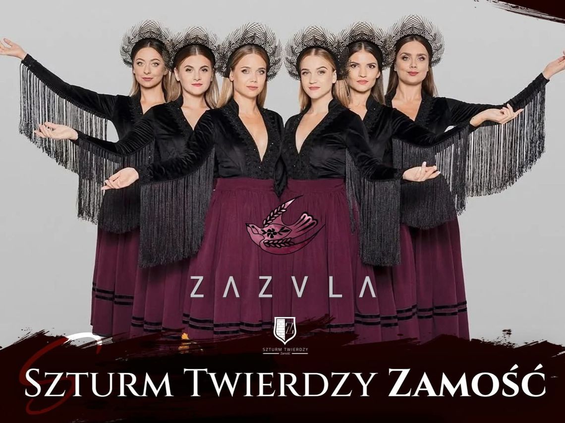 Zespół ZAZULA gwiazdą XXII Szturmu Twierdzy Zamość. Folkowe brzmienia wybrzmią na Rynku Wielkim.