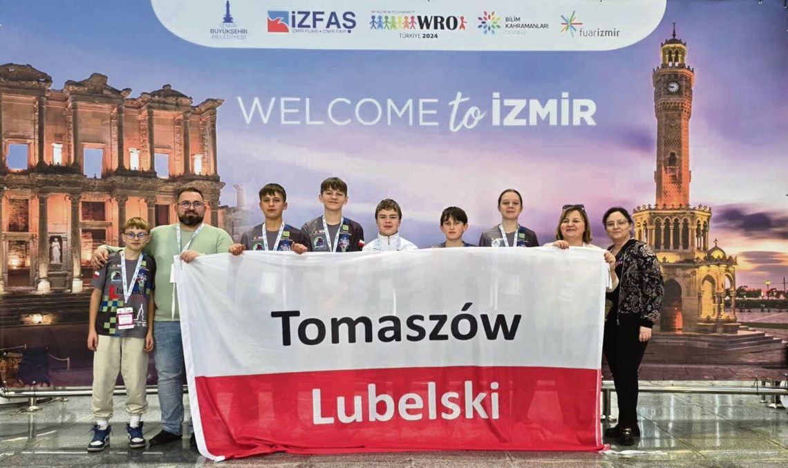Drużyny Tech-Max SP2 z Tomaszowa Lubelskiego reprezentowały Polskę na Finale Światowym World Robot Olympiad 2024.