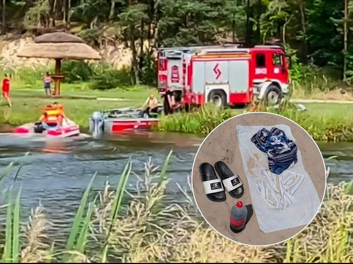 Zostawił rzeczy i zniknął? Strażacy zakończyli poszukiwania nad zalewem w Jacni