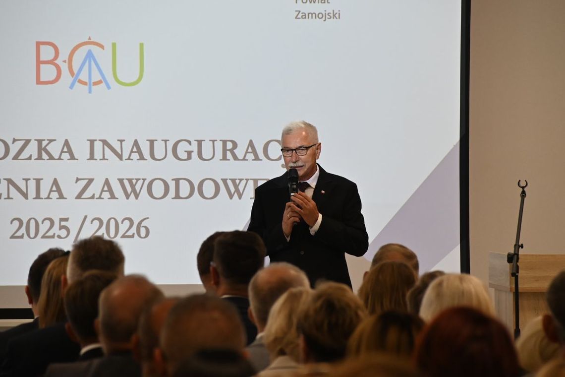 BCU w Zwierzyńcu jest przykładem inwestycji, która realnie wspiera proces kształcenia i przygotowuje uczniów do wejścia na rynek pracy. Fot. Starostwo Powiatowe w Zamościu