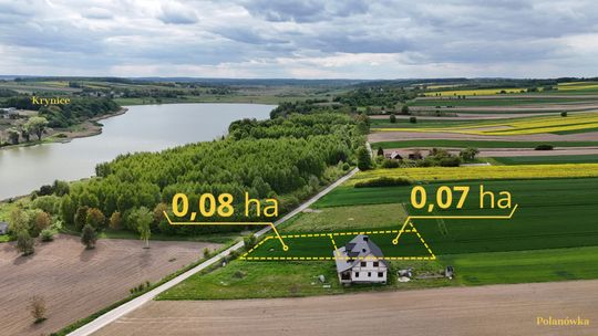 Działki 7 i 8 ar przy zbiorniku wodnym Krynice Działki 7 i 8 ar przy zbiorniku wodnym Krynice