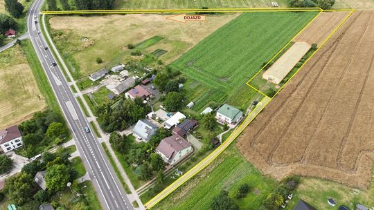 Hala magazynowo - produkcyjna przy DK 17