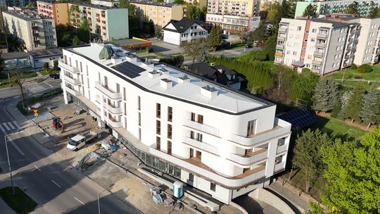 Nowoczesny apartament z dużym tarasem Nowoczesny apartament z dużym tarasem