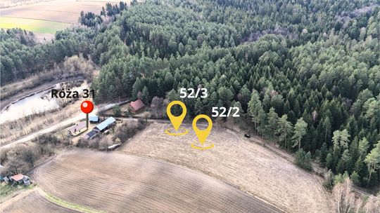 Ucieknij od zgiełku – działki w Róży gm. Susiec Ucieknij od zgiełku – działki w Róży gm. Susiec