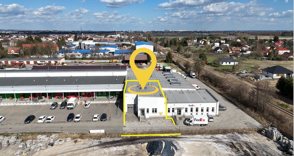 Do wynajęcia atrakcyjna hala z zapleczem biurowym