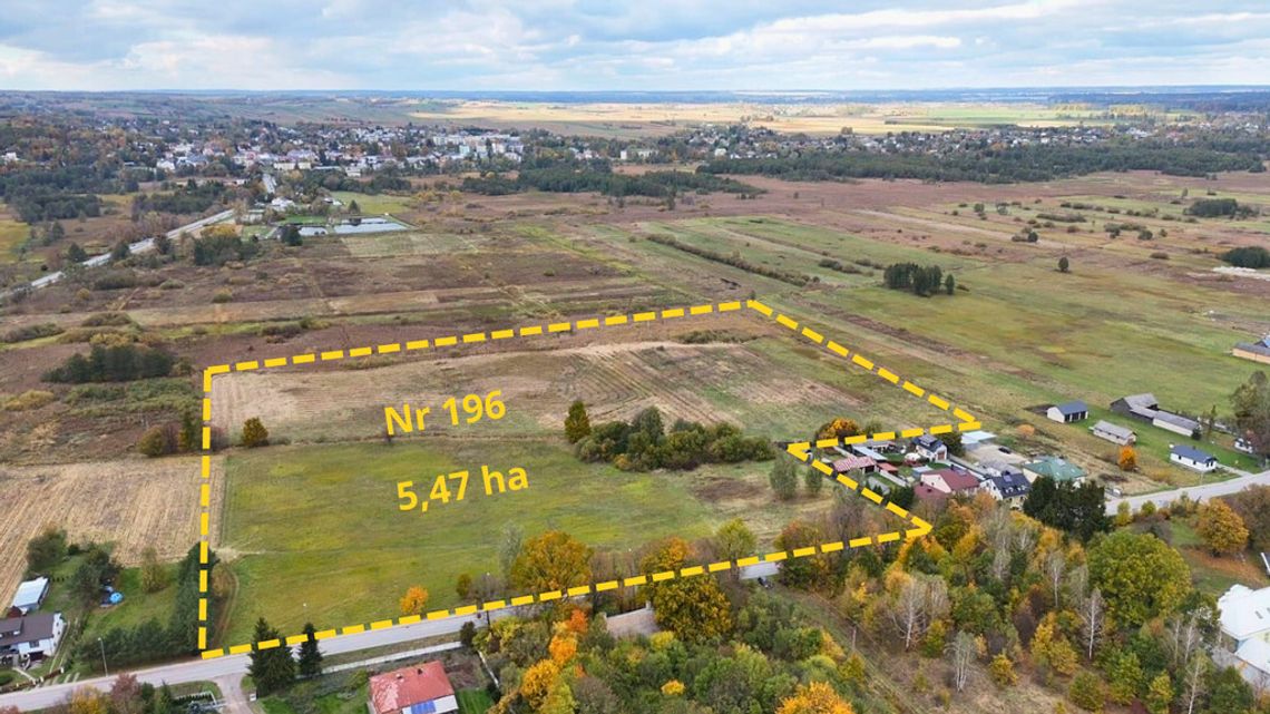 Duża działka 5,47 ha – Brody Duże!!