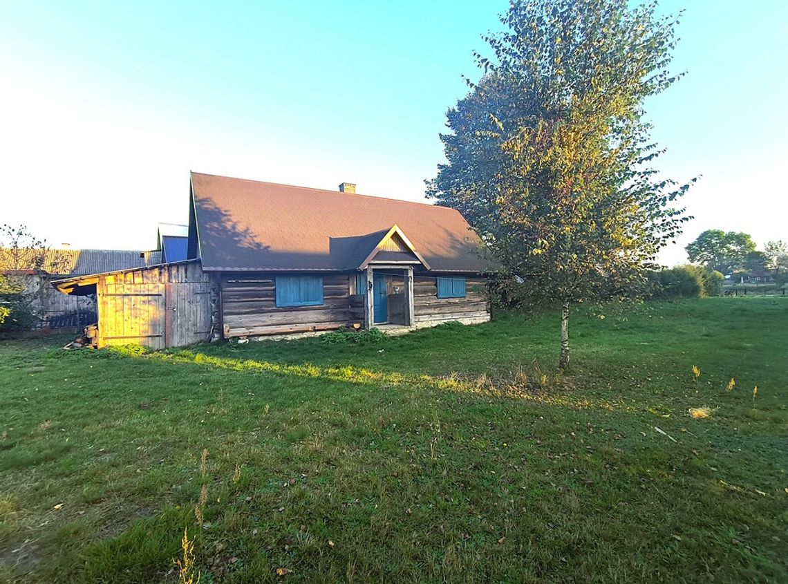 Duża działka z domkiem -Kunki gm. Susiec