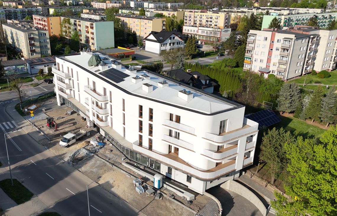 Nowoczesny apartament z dużym tarasem