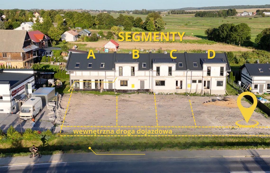 Skrajny segment D inwestycji Sosnowa - Lipsko