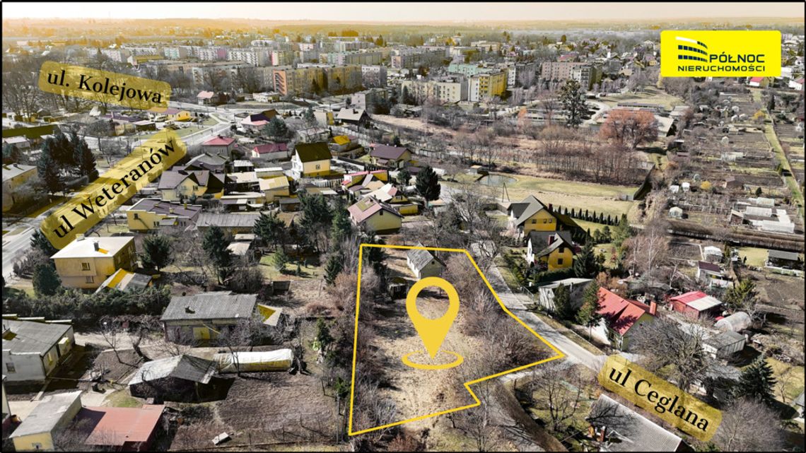 Widokowa działka z domem w centrum Hrubieszowa Widokowa działka z domem w centrum Hrubieszowa