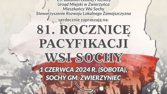 81. rocznica pacyfikacji wsi Sochy