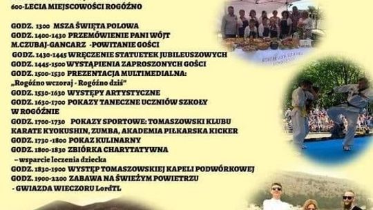 Gm. Tomaszów Lubelski: Obchody 600-lecia wsi Rogóźno Gm. Tomaszów Lubelski: Obchody 600-lecia wsi Rogóźno