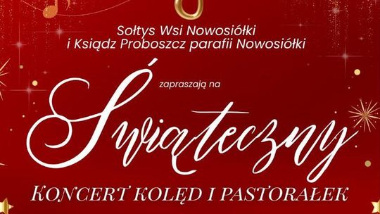 Nowosiółki: Koncerty kolęd i pastorałek