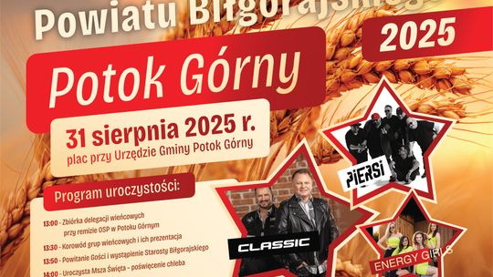 Potok Górny: Dożynki powiatu biłgorajskiego