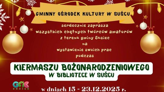 Susiec: Kiermasz Bożonarodzeniowy Susiec: Kiermasz Bożonarodzeniowy