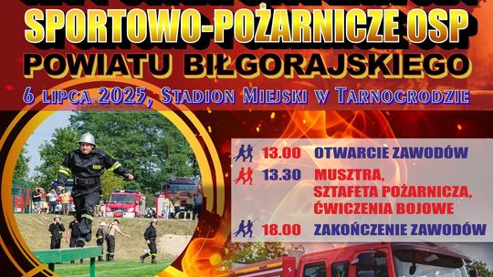Tarnogród: Powiatowe zawody sportowo-pożarnicze