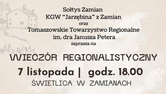 Zamiany: Wieczór regionalistyczny