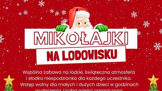 Zamość: Mikołajki na lodowisku