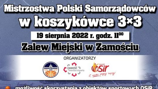 Zamość: Mistrzostwa Polski Samorządowców w koszykówce