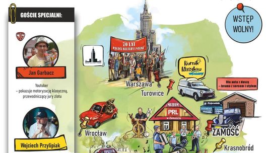 Zamość: Zlot pojazdów zabytkowych