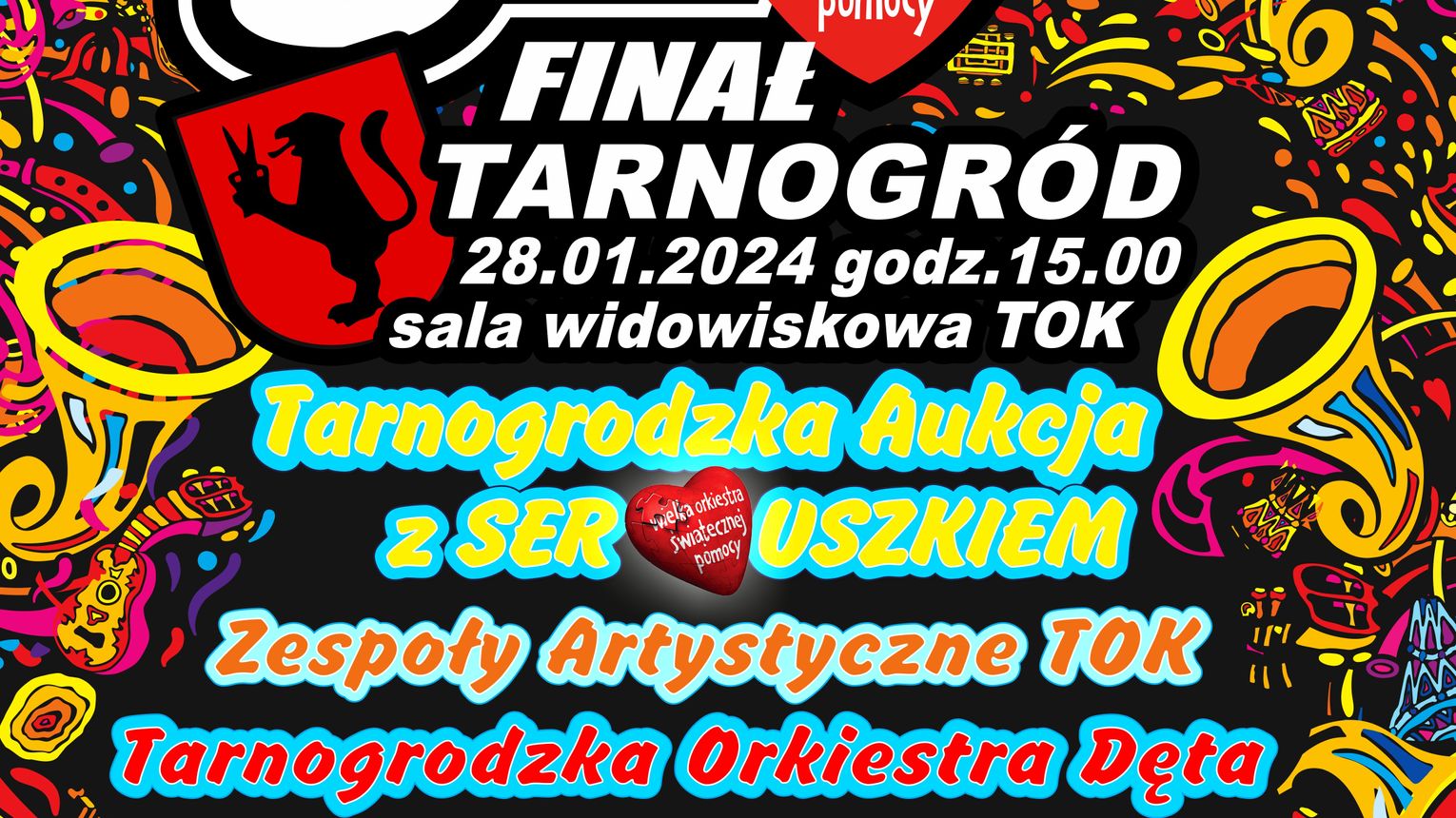 32. Finał WOŚP koncert finałowy w Tarnogrodzie