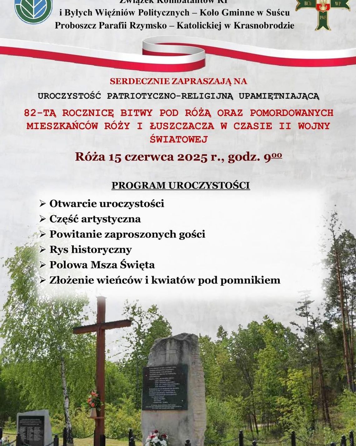 82. rocznica bitwy pod Różą 82. rocznica bitwy pod Różą