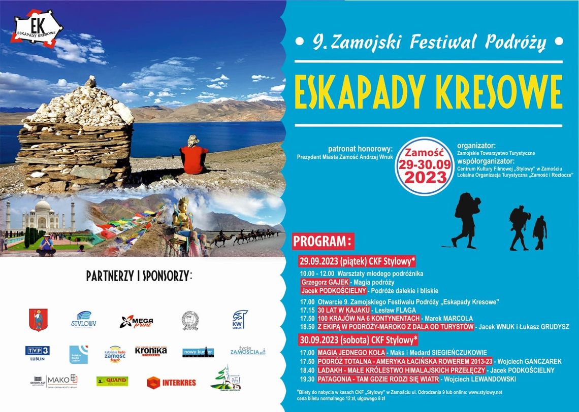 9. Zamojski Festiwal Podróży 9. Zamojski Festiwal Podróży