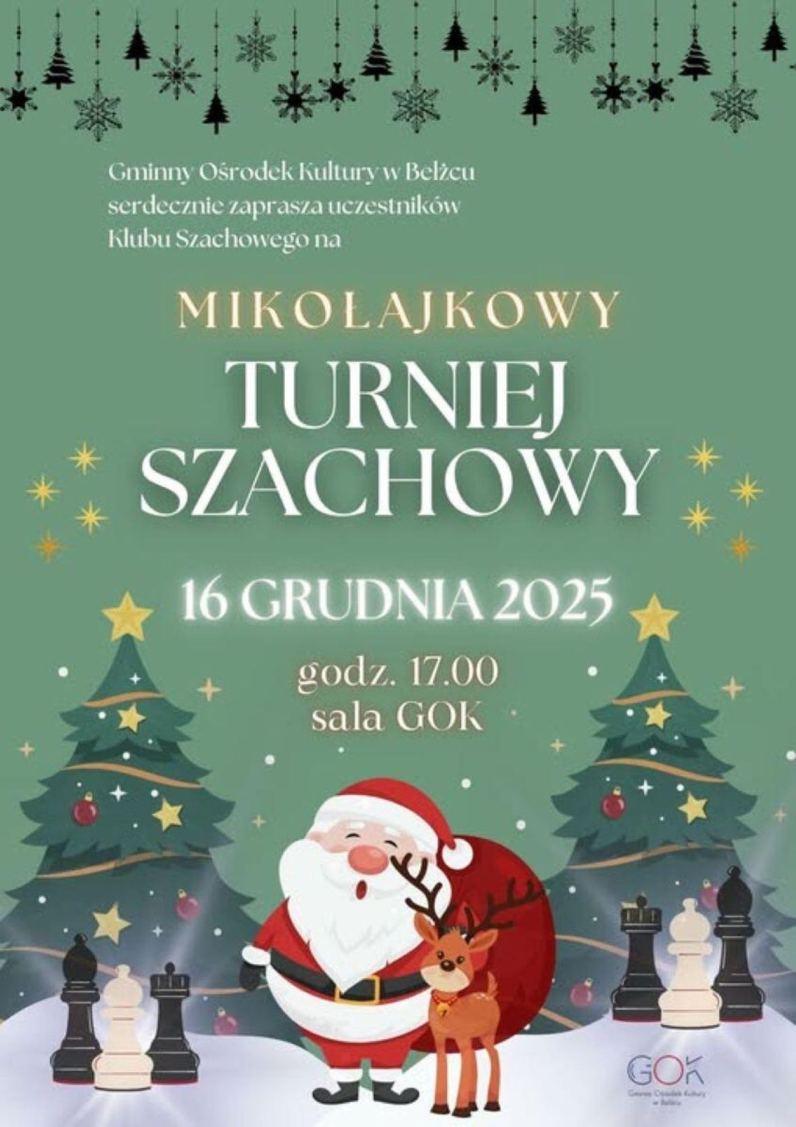 Bełżec: Mikołajkowy Turniej Szachowy Bełżec: Mikołajkowy Turniej Szachowy