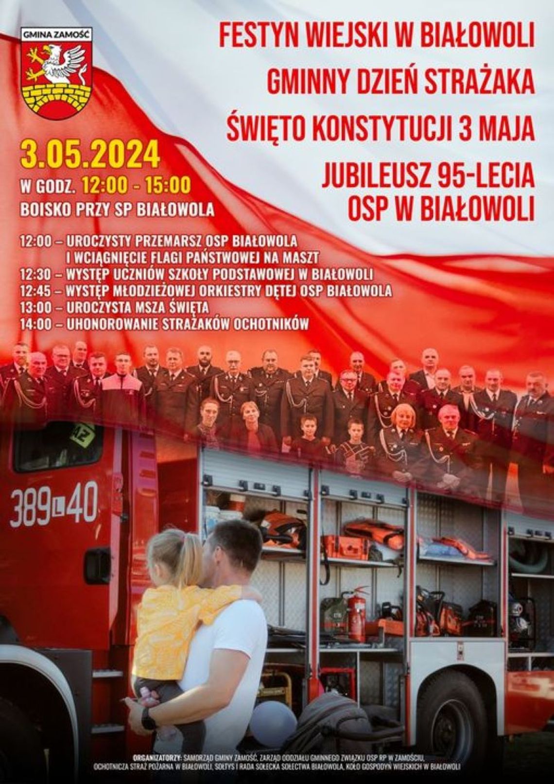 Białowola: Gminny Dzień Strażaka, Jubileusz OSP