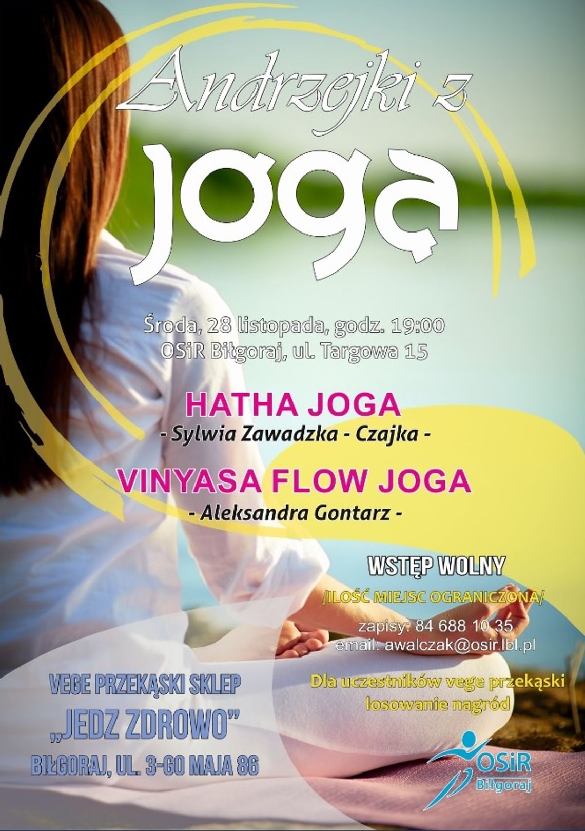 Biłgoraj: Andrzejki z jogą w OSiR