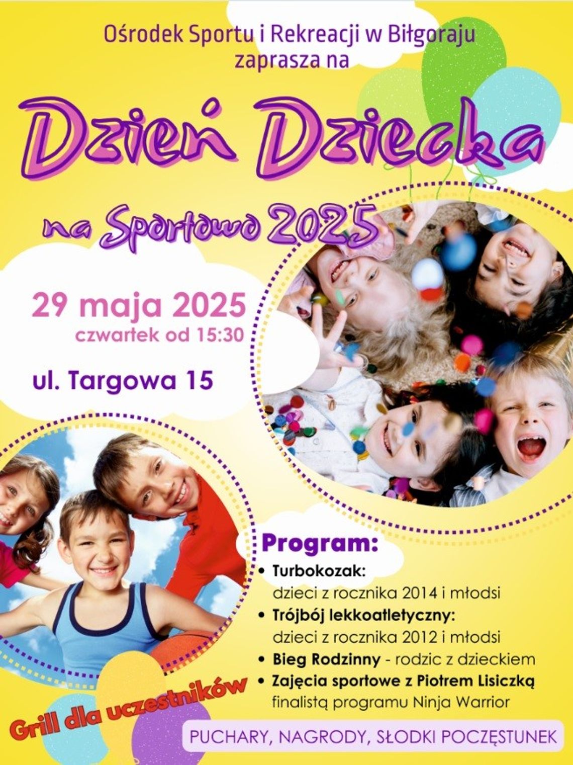 Biłgoraj: Dzień Dziecka na Sportowo z OSiR Biłgoraj